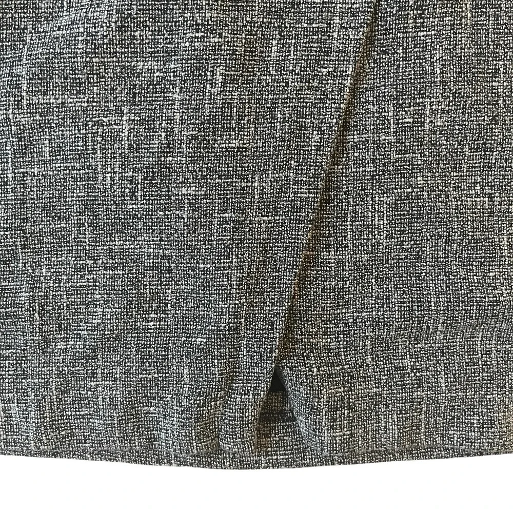 Banana Republic Women's Size 14 Skirt Pencil Career Tulip Navy White Pockets - Picture 6 of 8